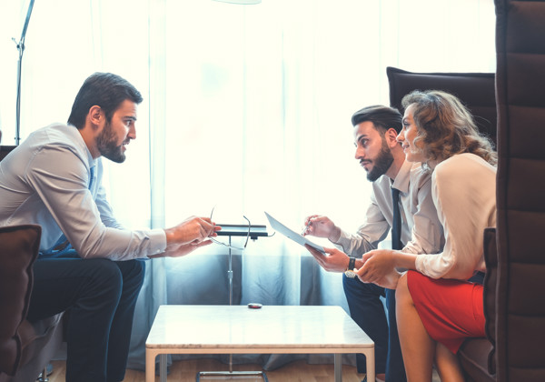 Business People Discussion